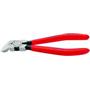 Kleště štípací boční 160mm pro plasty čelisti zahnuté v úhlu KNIPEX 7211160