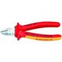 Kleště štípací boční 125mm do 1000 V KNIPEX 7006125