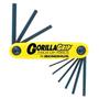 Sada klíčů IM 5/64" - 1/4" Gorilla Grip inch střední BONDHUS 12589 BDH