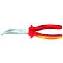 Kleště s půlkulatými čelistmi a ostřím zahnuté v úhlu 40° 20 KNIPEX 2626200SB
