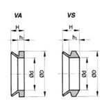 VA-45 NBR60 Rubena 58021