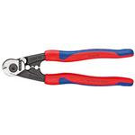 Nůžky na dráty dratěná lana kováno 190mm KNIPEX 9562190