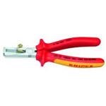 Kleště odizolovací s nastavovacím šroubem 160 mm do 1000 V KNIPEX 1106160SB