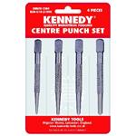 Sada důlčiků středících 3,2-6,4mm 4ks Kennedy KEN5182100K
