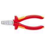 Kleště lisovací 145mm na koncové dutinky KNIPEX 9768145A